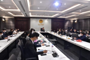 การประชุมการจัดทำฐานข้อมูลผู้กระทำผิดฯ และการกำหนดคำนิยามการพัฒนาพฤตินิสัย