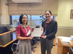 ประกาศยกย่องกองบริหารทรัพยากรบุุคลที่ทำความดีจนเป็นแบบอย่าง